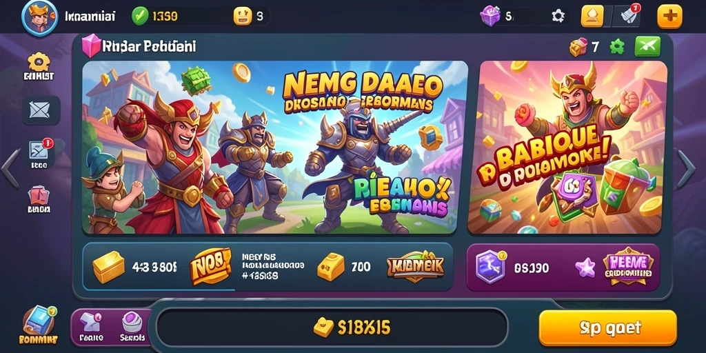 Tampilan awal aplikasi HALO777 yang menarik.