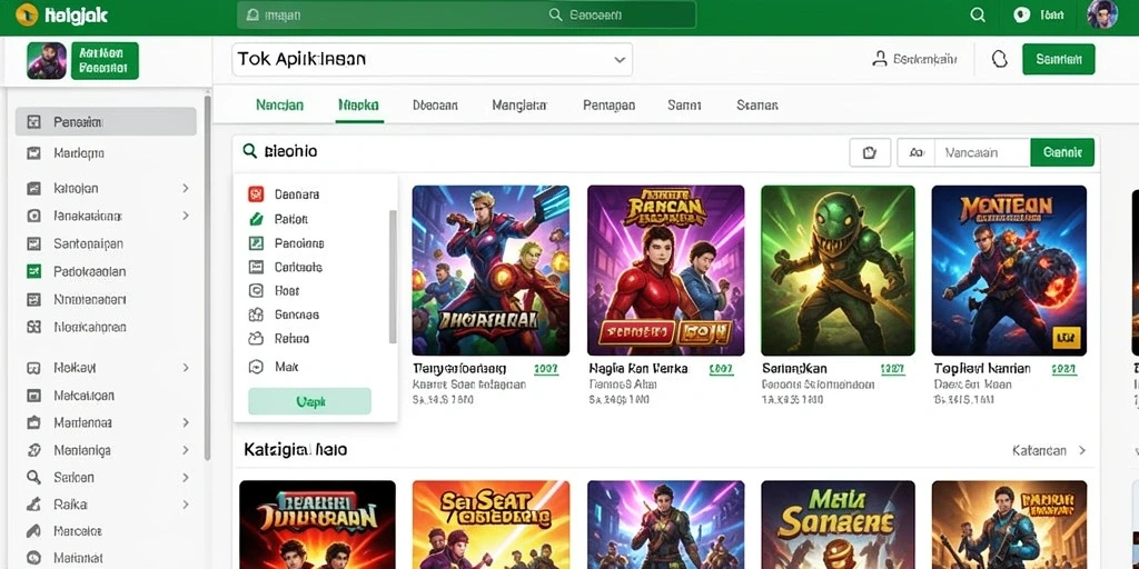 Tampilan antarmuka yang user-friendly dan menarik.