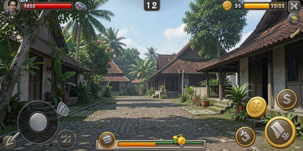 Tampilan utama MUSANGWIN yang menarik dan user-friendly.