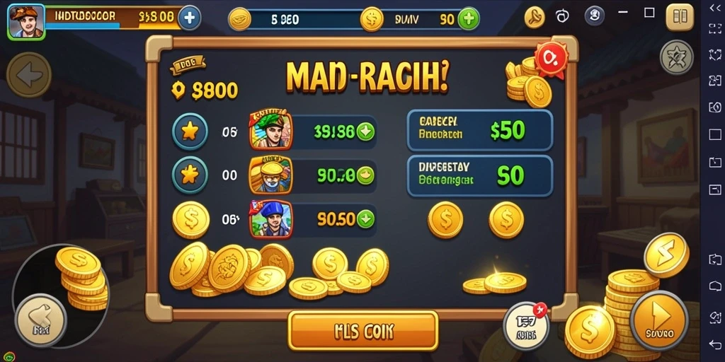 Tampilan awal yang menarik dengan menu navigasi yang sederhana.