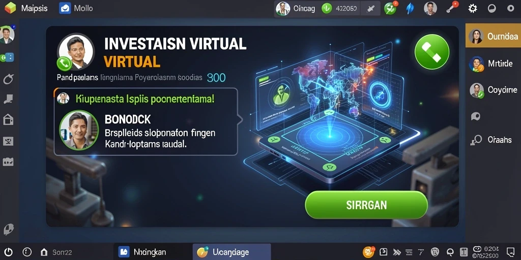 Tampilan antarmuka yang menawan dan ramah pengguna.