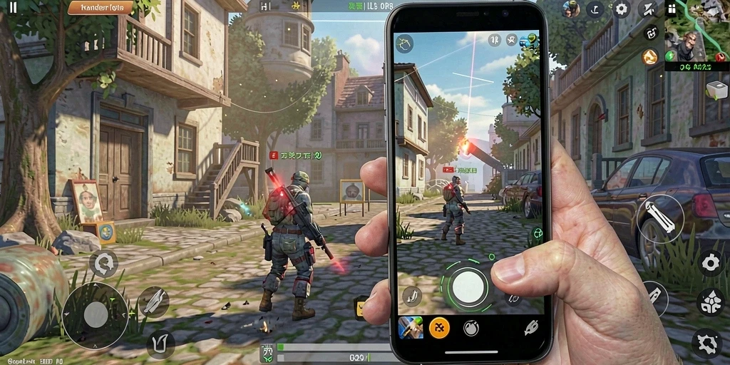 Tampilan awal game RP8 yang menawan.