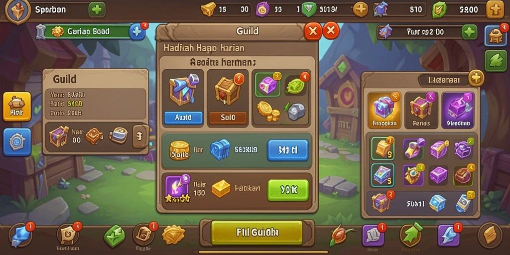 Tampilan antarmuka yang menarik dan mudah digunakan.