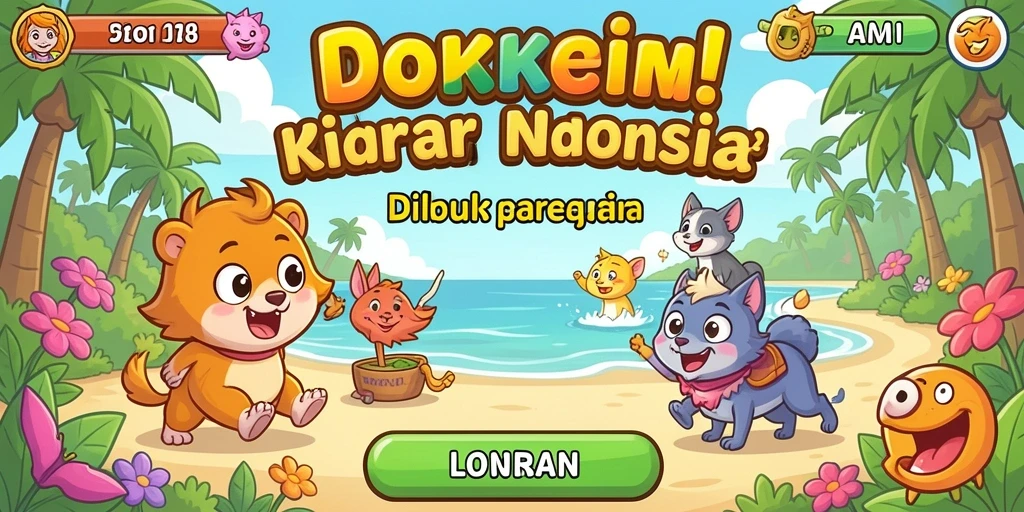 Tampilan awal aplikasi WINJKT yang menarik.